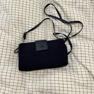 Navy Vera Bradley Crossbody Wallet
